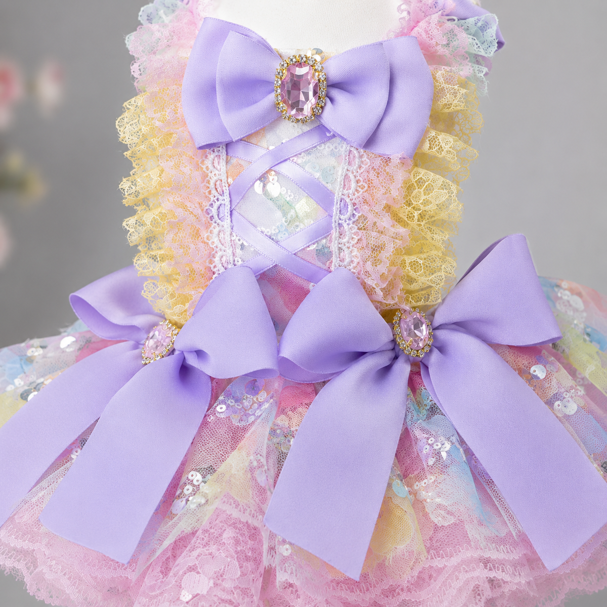 Princess Lace Tutu Dog Dress