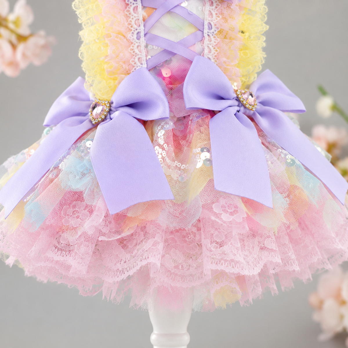 Princess Lace Tutu Dog Dress