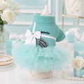 Blue Elegant Tutu Dog Dress
