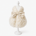 Rose Pet Dress with Satin Bow