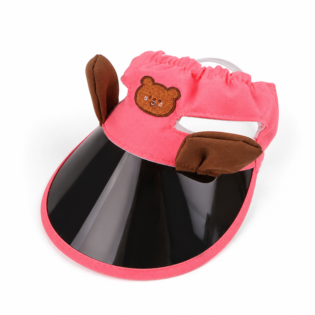 Bear Ear Pet Visor Hat