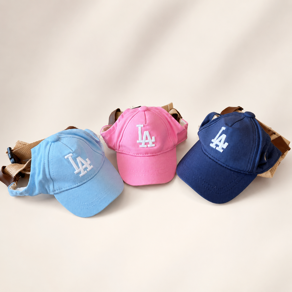 Pet Baseball Cap with Ear Holes