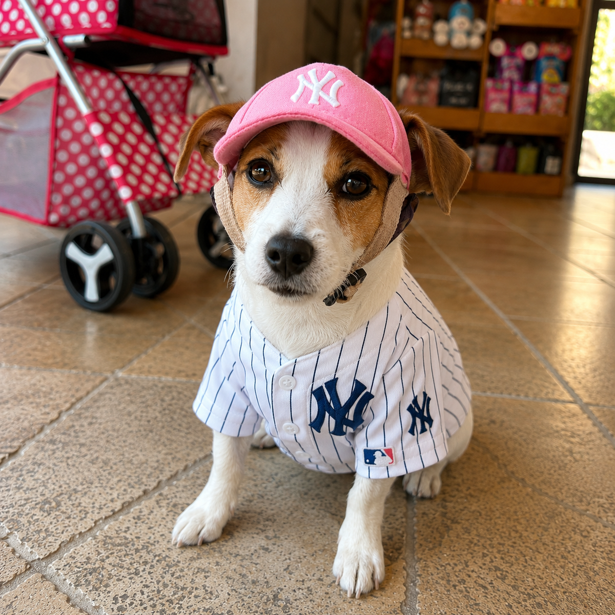 Sport Pet Baseball Cap with Ear Holes