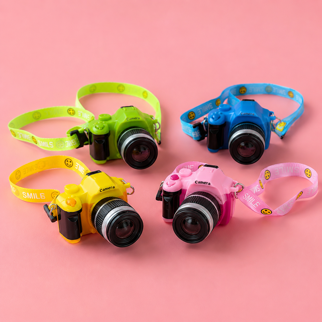Interactive Camera Pet Necklace with Sound and Light