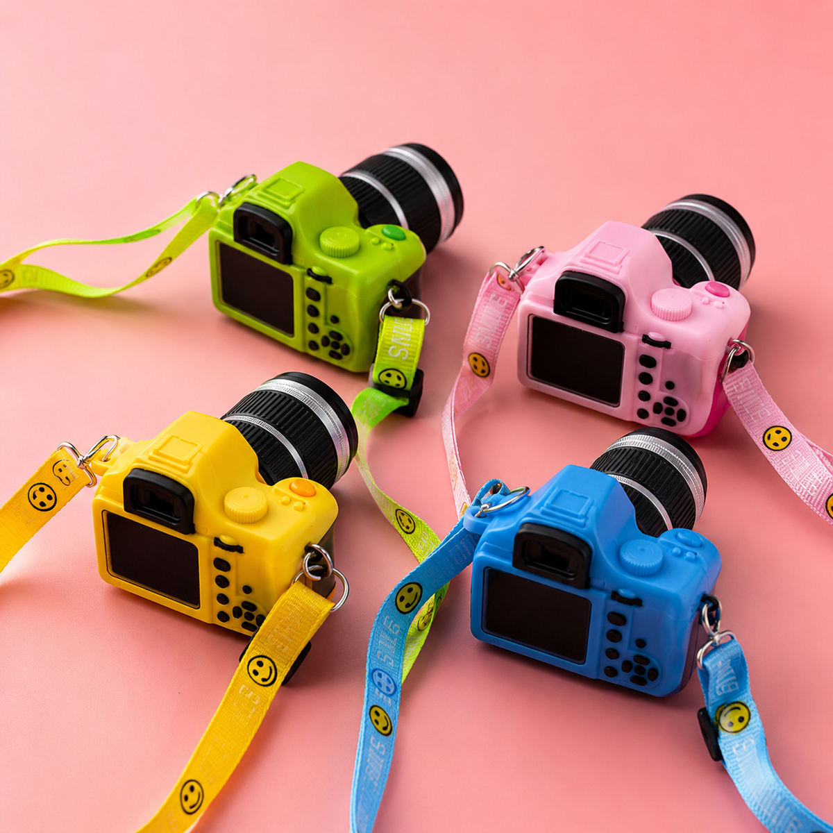 Interactive Camera Pet Necklace with Sound and Light