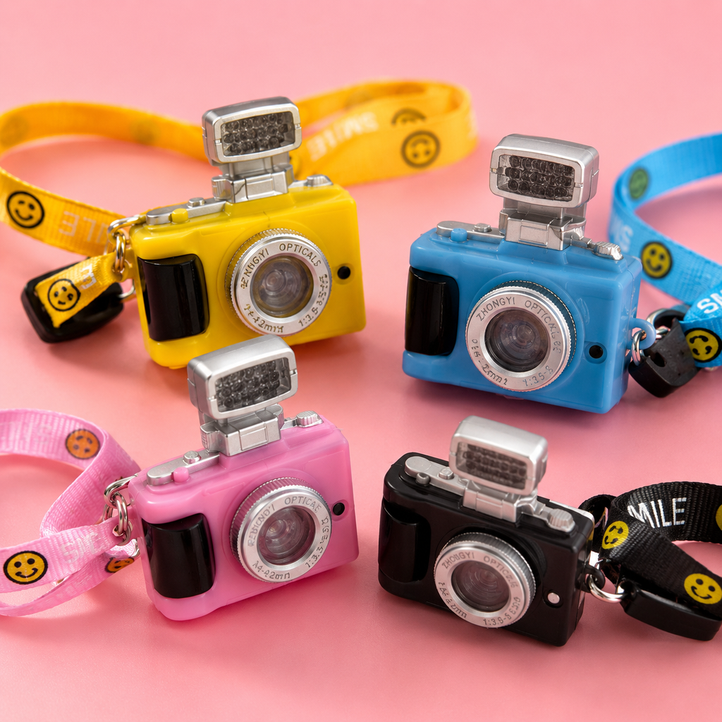 Retro Camera Pendant Pet Necklace