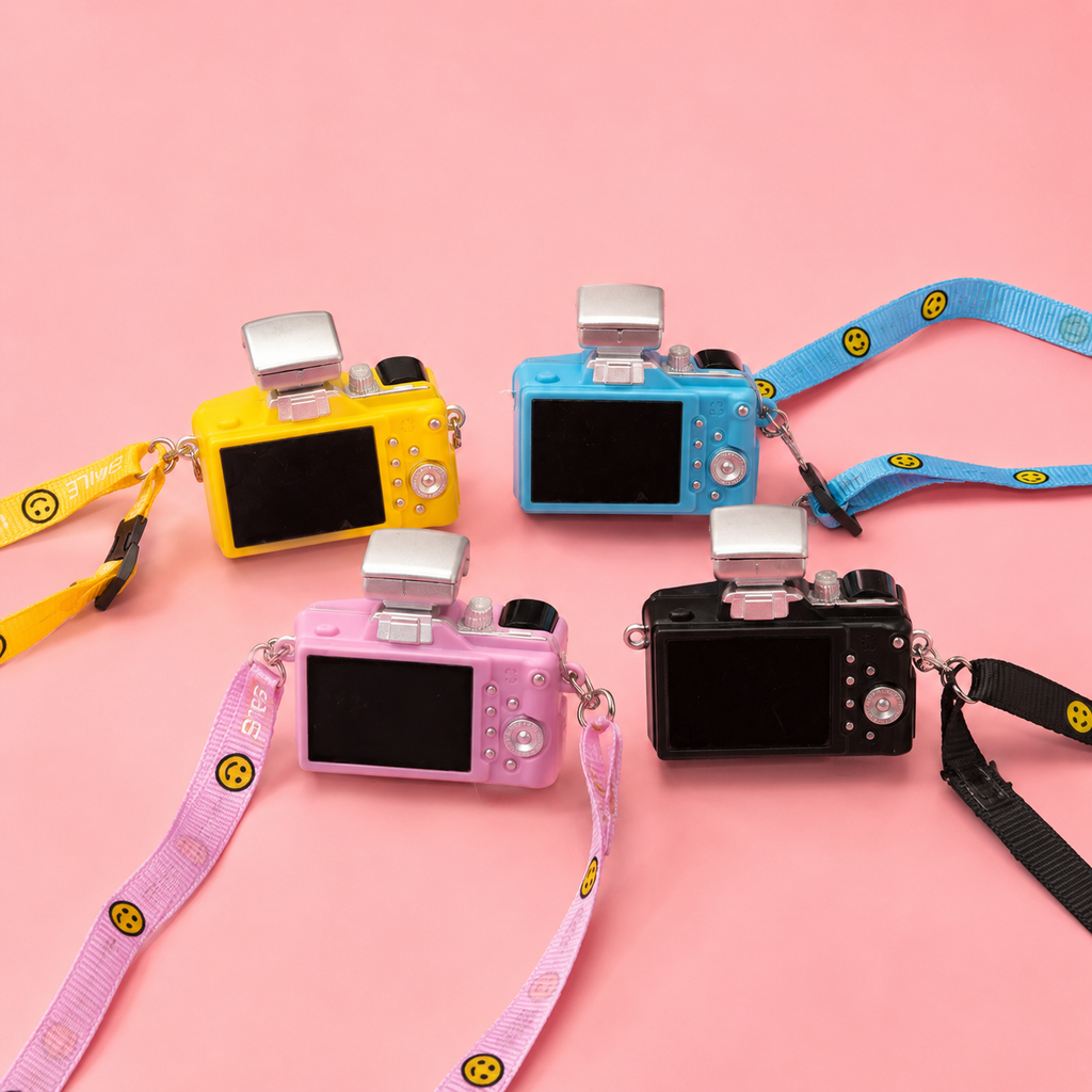 Retro Camera Pendant Pet Necklace