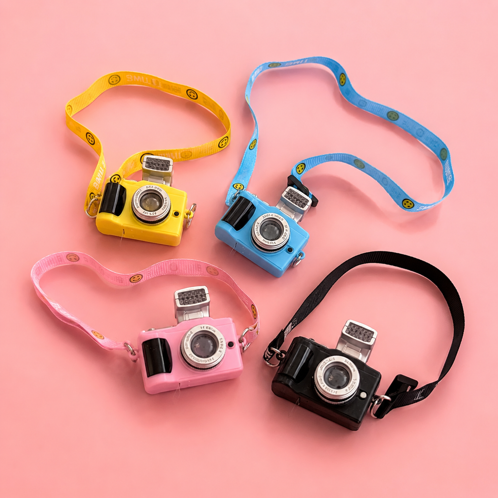 Retro Camera Pendant Pet Necklace