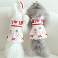 Red Polka Dot 2-Piece Dog Dress Set