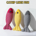 Catnip Fish Chew Toy for Cats