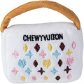 White Handbag Plush Dog Toy
