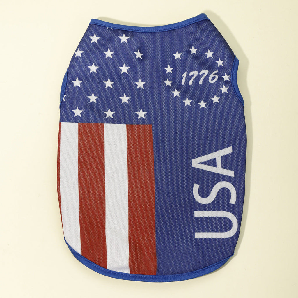 USA Patriotic Dog Tank Top