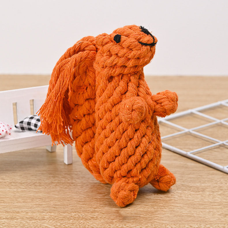 Animal Shaped Cotton Rope Dog Toy Collection
