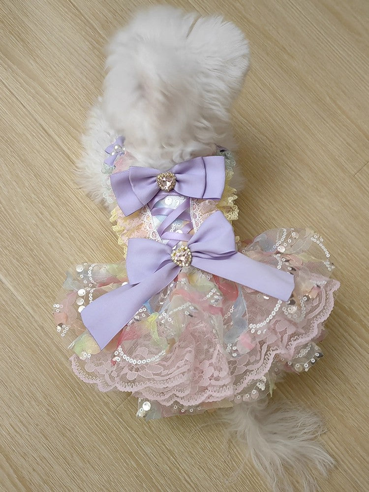 Princess Lace Tutu Dog Dress