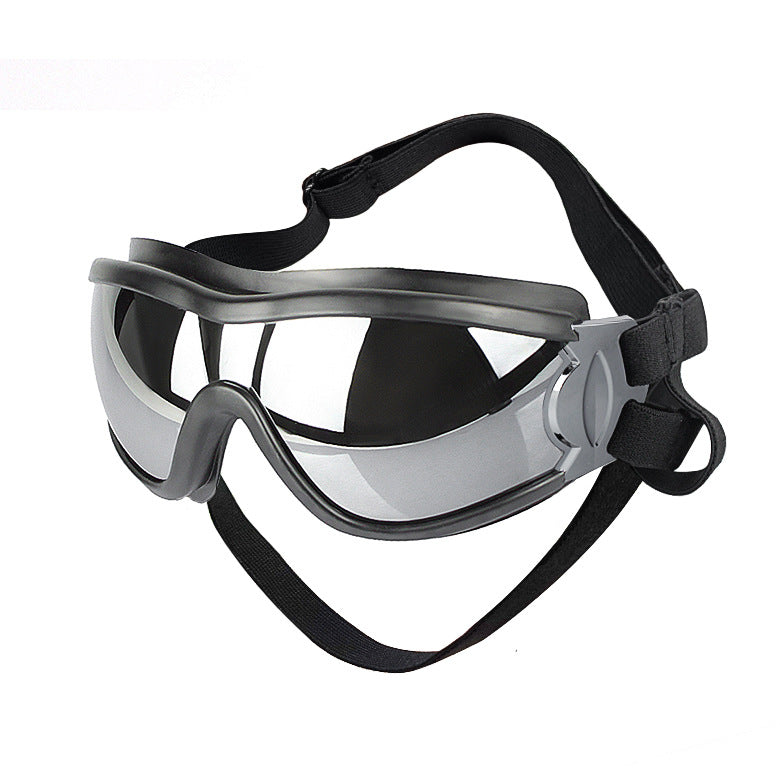 Large Dog Ski Goggles with Adjustable Straps