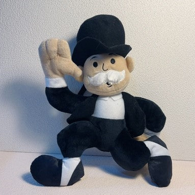 Top-Hat Character Plush Dog Toy