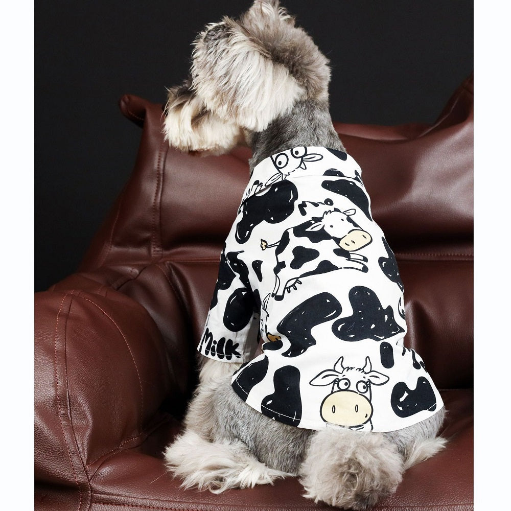 Cow Graphic Dog T-Shirt