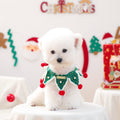Crochet Christmas Pet Ruffle Collar
