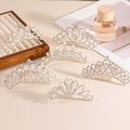 Large Rhinestone Pet Tiara Hair Clip