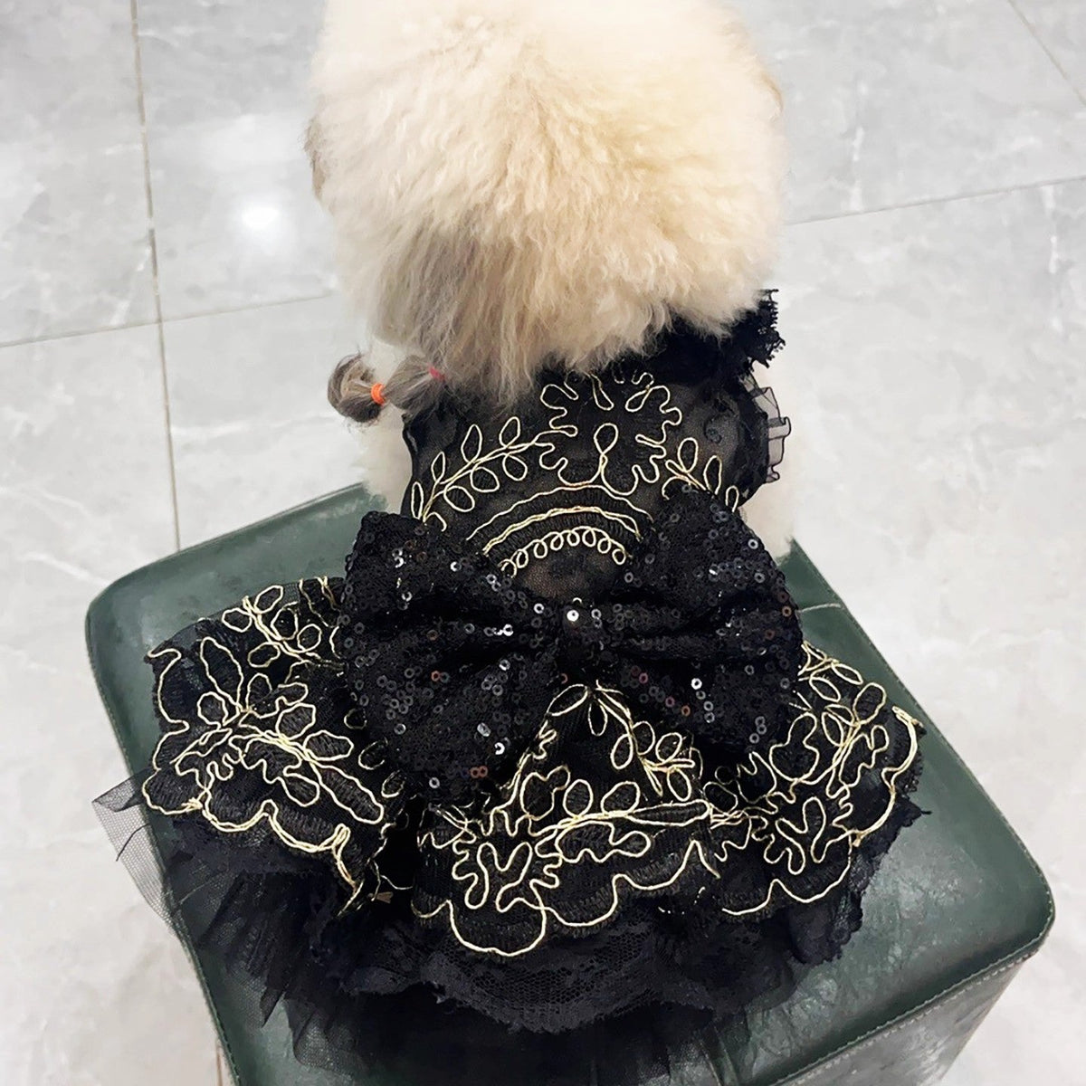 Princess Lace Tutu Puppy Outfit