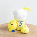 Lemonade Cup Treat Hiding Plush Dog Toy