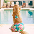 Hawaiian Dog Bikini Beach Swimwear Outfit