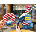 Patriotic Donut or Drink Rope Dog Toy