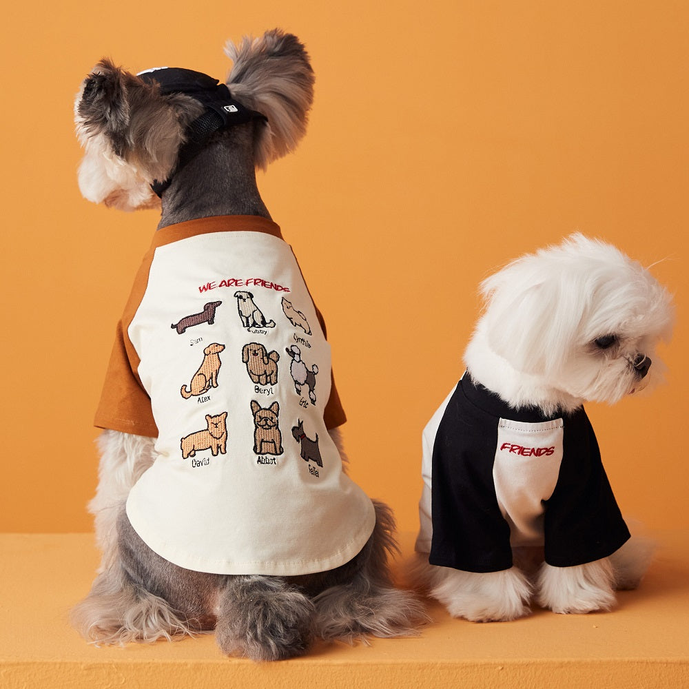 Best Friends Dog T-Shirt for Small Dogs