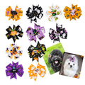 Halloween Ribbon Big Pet Hair Bows