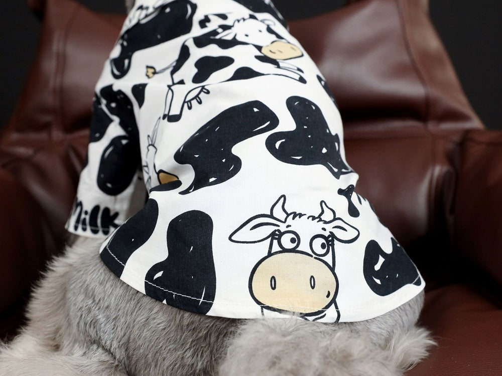 Cow Graphic Dog T-Shirt