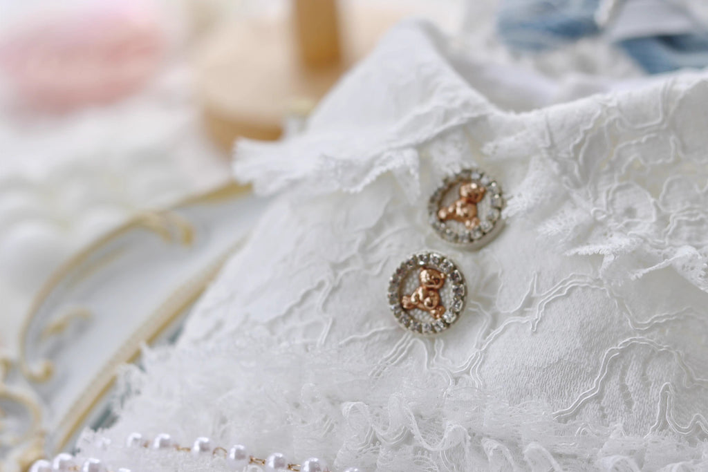 Blue Lace Flower Dog Dress