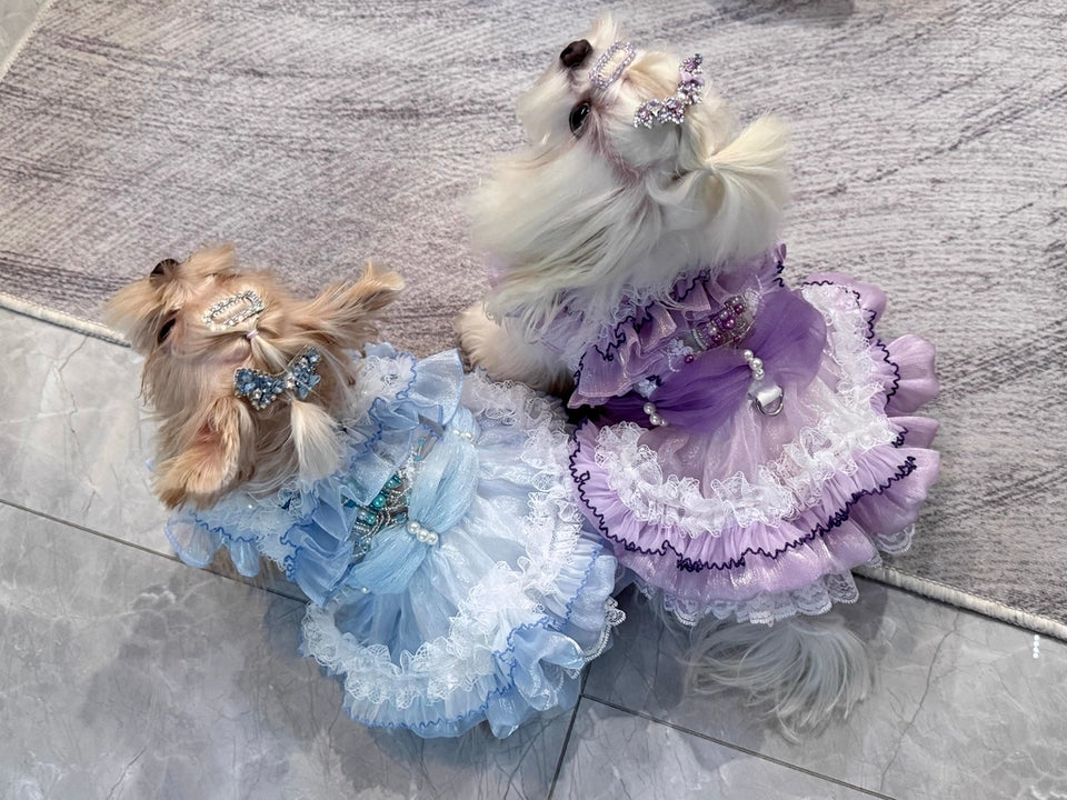 Cinderella Princess Puppy Costume Dog Dress