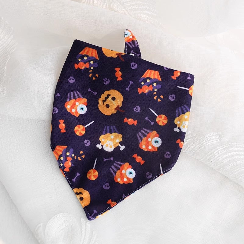Halloween Tie-On Pet Bandana