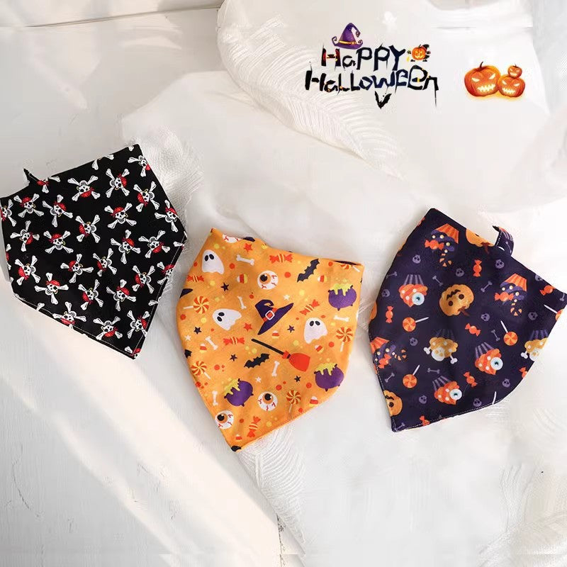 Halloween Tie-On Pet Bandana