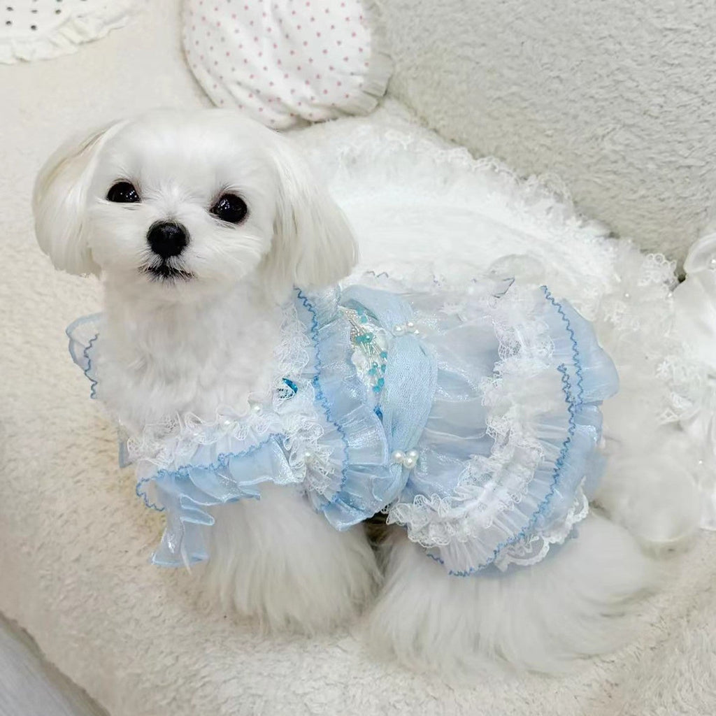 Cinderella Princess Puppy Costume Dog Dress