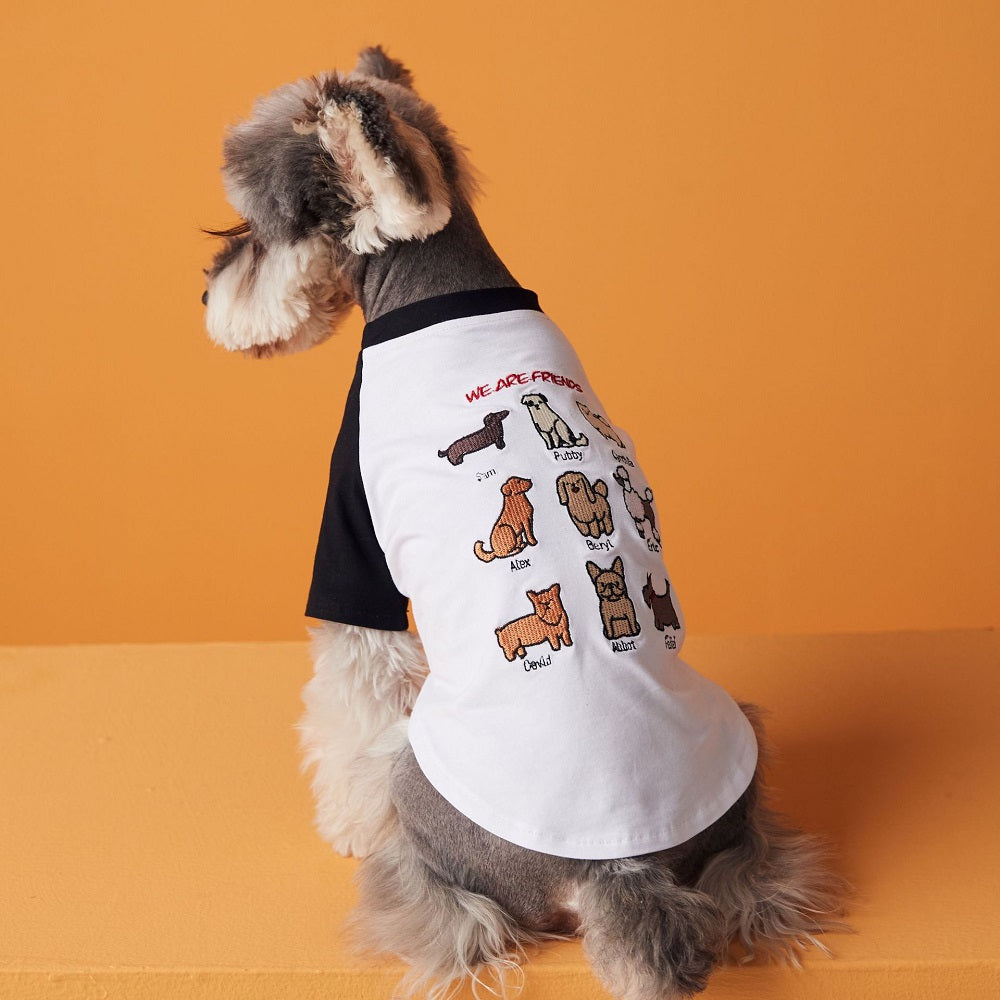Best Friends Dog T-Shirt for Small Dogs