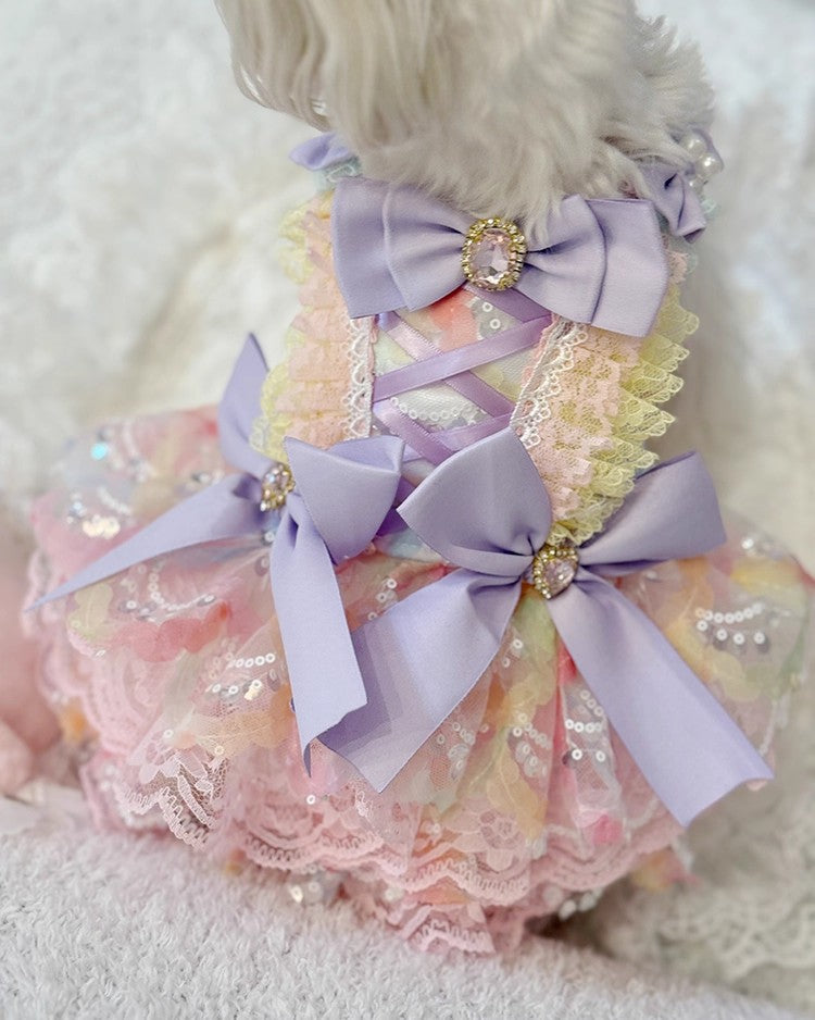 Princess Lace Tutu Dog Dress