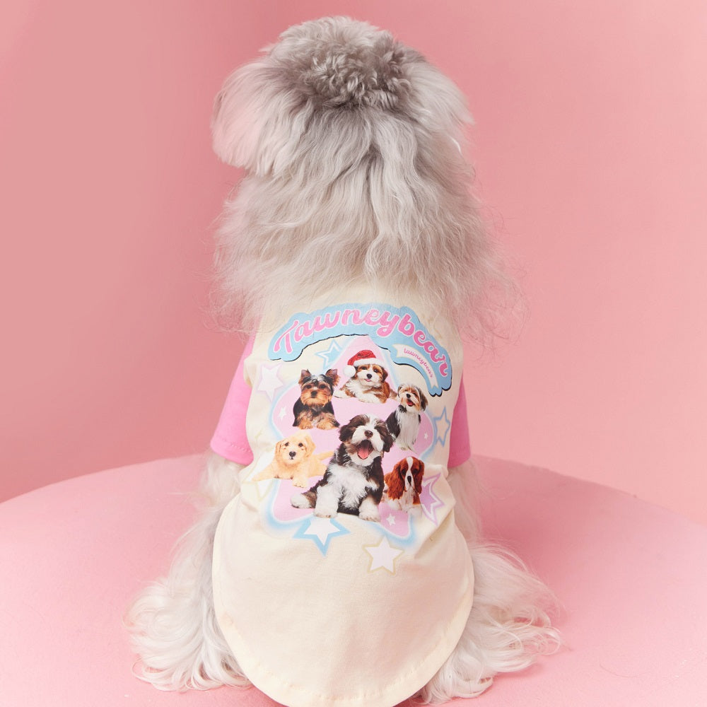 Star Pup Graphic Dog and Cat T-Shirt