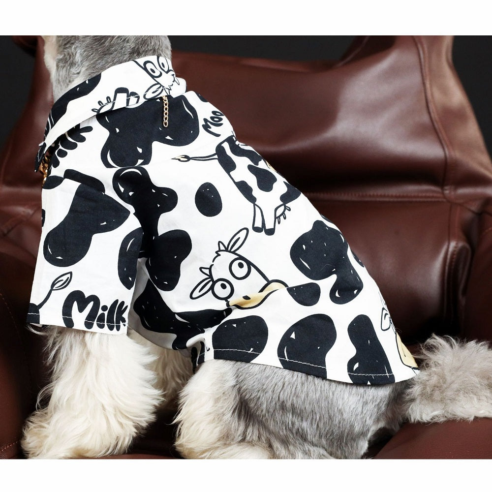 Cow Graphic Dog T-Shirt