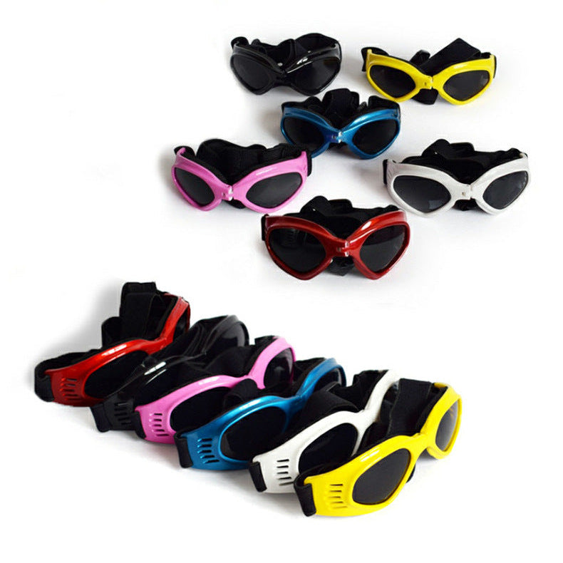 Cat-Eye Dog Sunglasses with Adjustable Strap