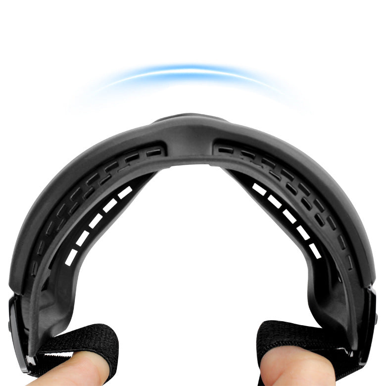 Large Dog Ski Goggles with Adjustable Straps