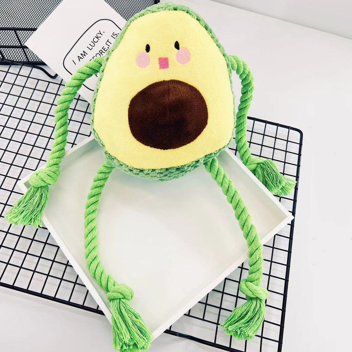Plush Animal Rope Dog Toy