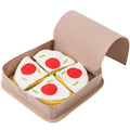 Pizza Box Treat Hiding Plush Dog Toy