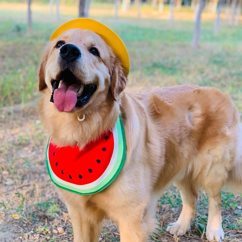 Cartoon Dog Bandana Bib