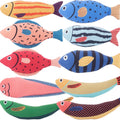 Catnip Fish Plush Cat Toy with Bell