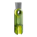 3-in-1 Milk & Water Bottle Cup Lid Cleaning Brush – Multi-Functional Straw & Crevice Cleaner, U-Shaped Bottle Gap Cleaning Tool