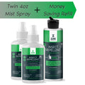 Insect Repellent, Picaridin, Scented Two Pack + Refill