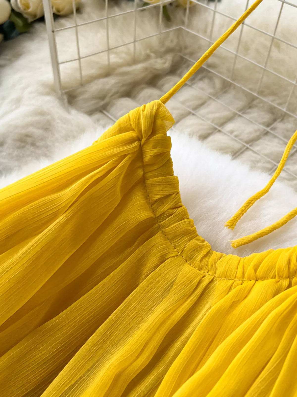 Backless Halter Neck Dress