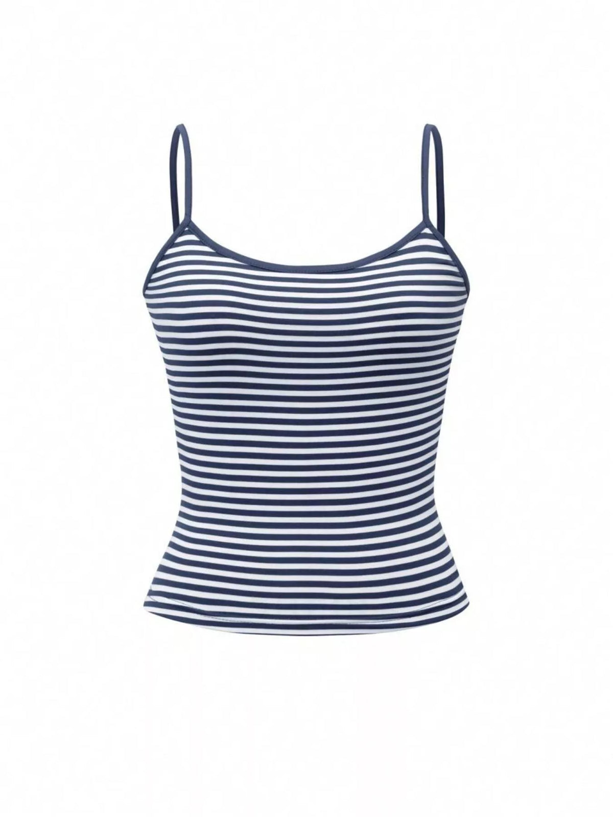 Striped Scoop Neck Cami