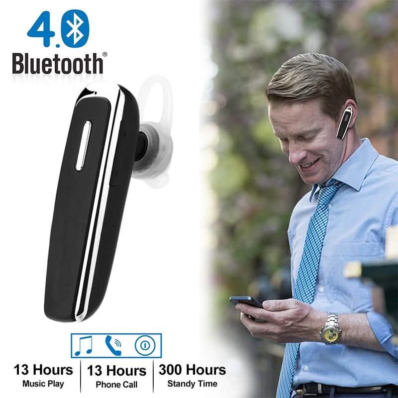 Bluetooth Wireless Trucker Headset With Mic Noise Cancellation